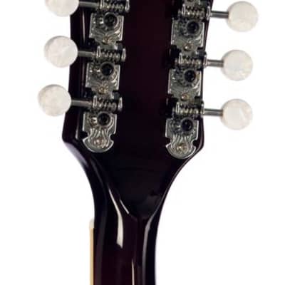 Eastwood MRG Series Tone Chambered Mahogany Maple Top Body Set Maple Neck 8-String Mandolin w/Gig Bag image 5