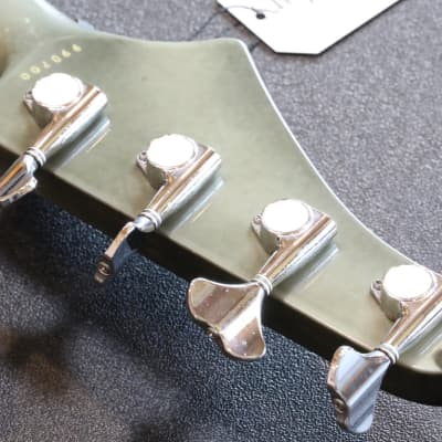 1999 Modulus VJ4 Electric 4-String Bass Guitar Black + Case (6824) image 19