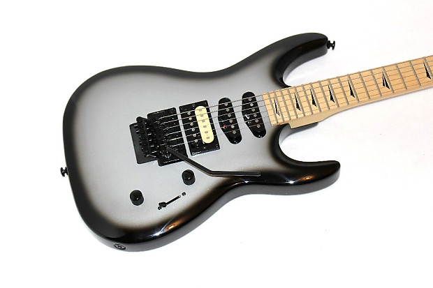 Kramer Striker 211 Custom FR Floyd Rose Silver Burst Electric Reverb