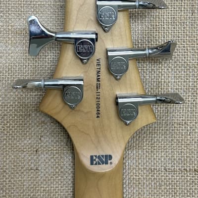 ESP LTD 5 String Bass - Black image 11