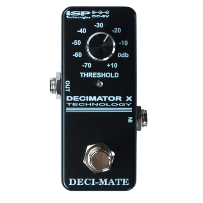 ISP Technologies Deci-Mate Micro Decimator Pedal Noise Gate Guitar Effect Pedal image 3