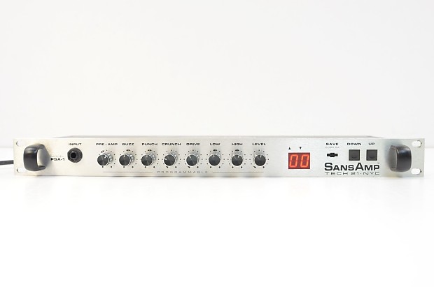 Tech 21 SansAmp PSA-1 Rackmount Preamp In Box | Reverb