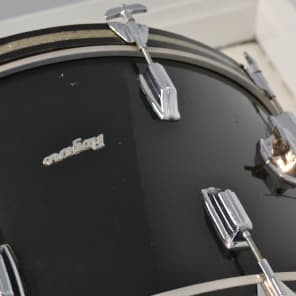 Rogers Jet Black Pearl "Powertone" Drum Kit w/ 26" Bass Drum image 11