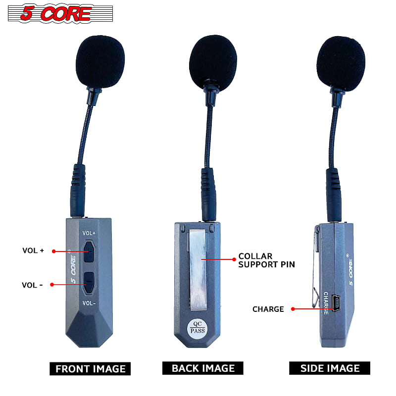 5 Core Voice Amplifier 200W Active Portable PA Speaker System w