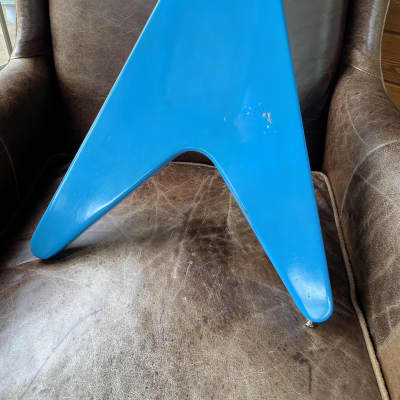 Video! 1981 Gibson Flying V - Bahama Blue image 6