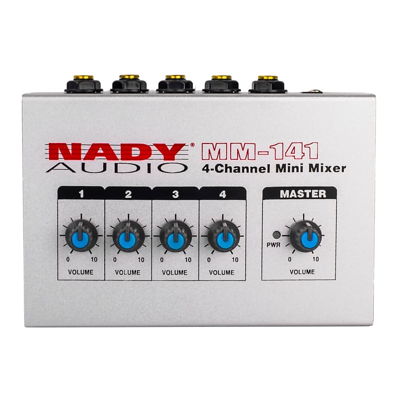 Nady MM-141 4-Channel Mini Mixer image 1