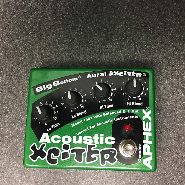 Aphex Acoustic Xciter Pedal (Big Bottom, Aural Exciter) Reverb