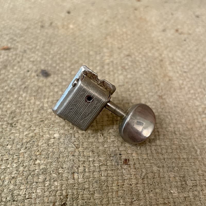 Vintage Kluson/Fender Double Line Guitar Tuner/Tuning Key Reverb