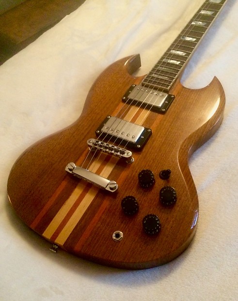 JML SG Neck Through 2016 Natural