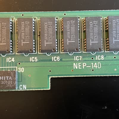 Yamaha EMM15 RAM Module for Yamaha TX16W