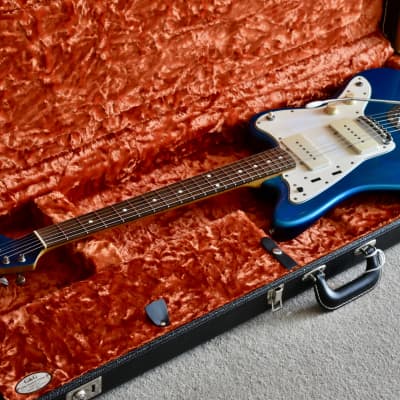 1997 Fender Japan O-Serial JM66 ’62 Reissue Jazzmaster Lake Placid Blue w/Matching Headstock CIJ Offset image 13