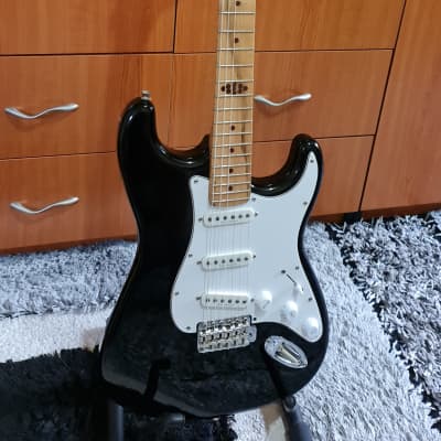 Partscaster Stratocaster style 1980s - Black image 7