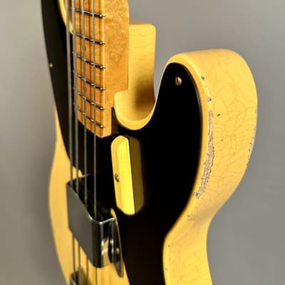 Fender Custom Shop Limited Edition 1951 Precision Bass - Aged Nocaster Blonde image 7