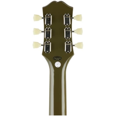 Epiphone ES-335 Electric Guitar, Olive Drab Green image 8