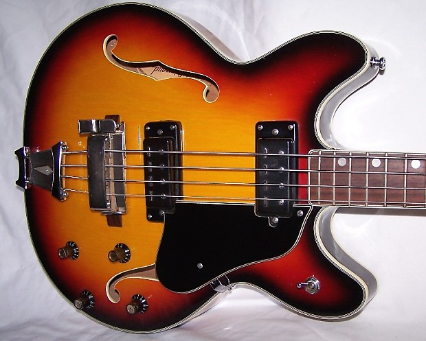 Aria hollow body bass Model 5120 Diamond Series 70 74 Gibson EB 2 copy