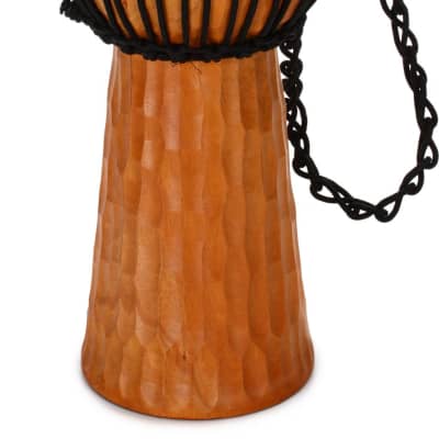 Meinl Percussion Rope Tuned Headliner Series Wood Djembe - 10 inch