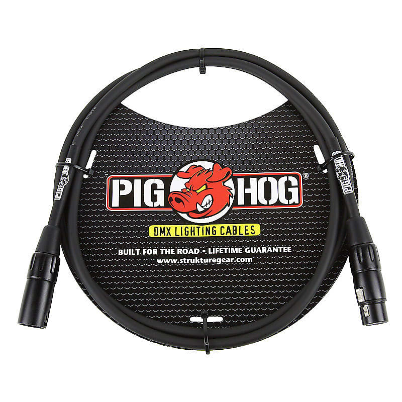 Pig Hog PHDMX5 3-Pin DMX Lighting Cable - 5', Ships FREE lower 48 States! image 1