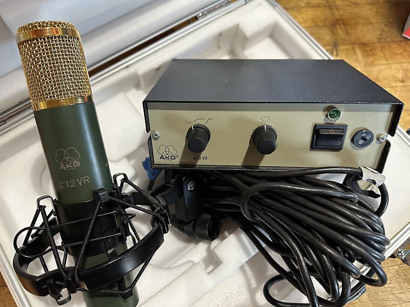 AKG C12 VR Tube Condenser Microphone - NICE! | Reverb