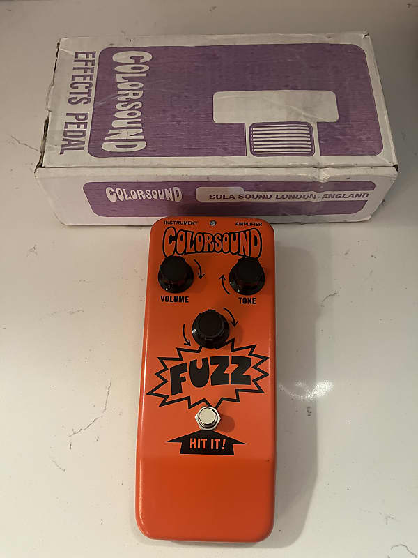 ColorSound/Tonebender ‘90Reissue ハンドメイド Colorsound Tonebender Fuzz Reissue | Reverb