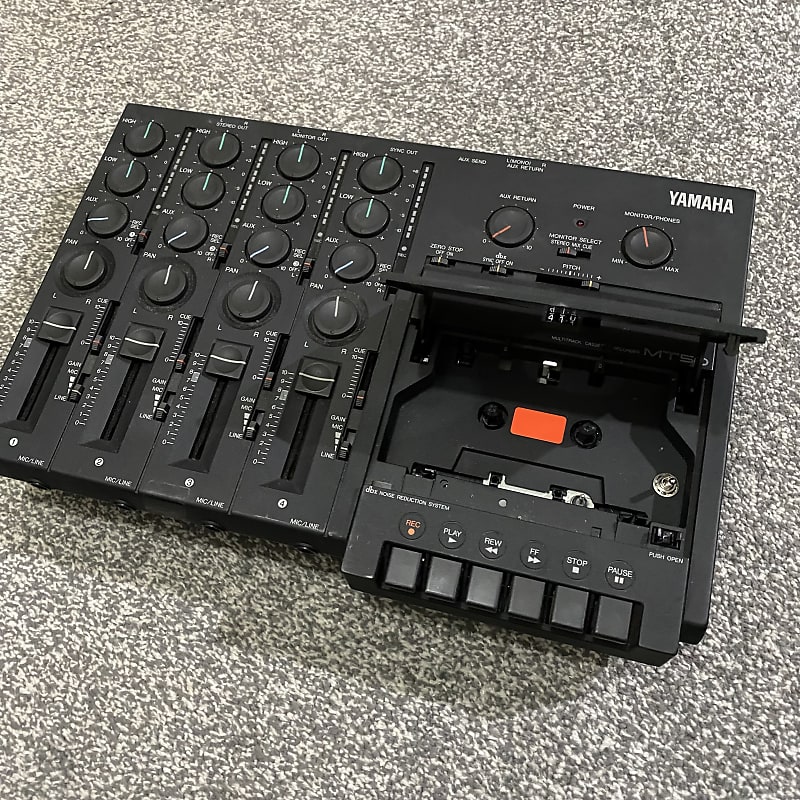Yamaha mt50 Multitrack Analog 4 Track Cassette Recorder Reverb UK