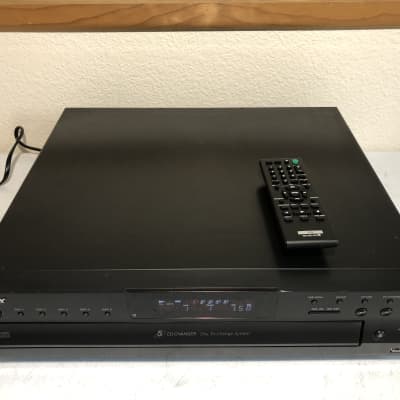 Sony CDP-CE500 CD Changer 5 Compact Disc Player Recorder CD Burner USB Remote image 4