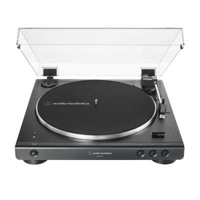 Audio-Technica AT-LP60XBT Bluetooth Turntable - Wireless, Fully Automatic Stereo Record Player with Built-in Phono Preamp Bundle with BX3BT 120W Bluetooth Studio Monitors, and Accessories (3 Items) image 2