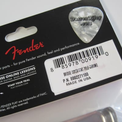 Fender American Vintage Telecaster Bridge Cover USA 0992271100 image 2