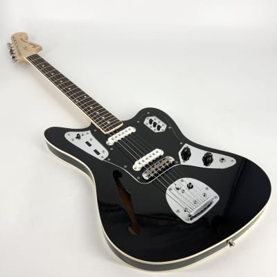 Fender Japan THINLINE 2012年製 Fender Limited Edition Jaguar Thinline MIJ 2012 Black Japan