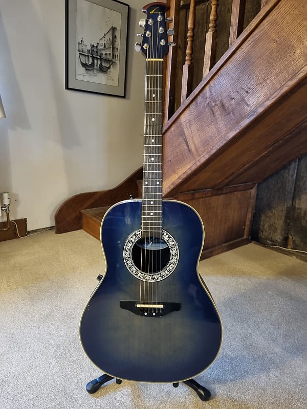 Ovation Pinnacle Series  Electro Accoustic 1991 - Deep Blue image 1