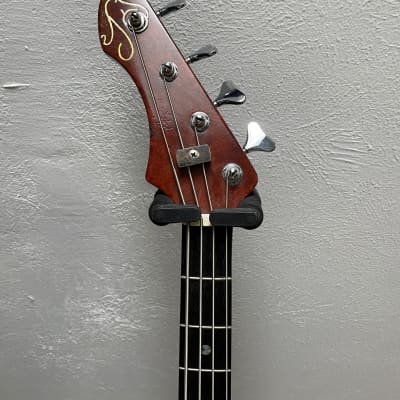 TS  spider acoustic bass for stanley clarke with case natural image 5