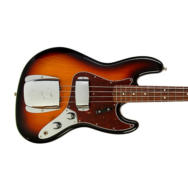 Fender American Vintage '62 Jazz Bass 3 Tone Sunburst (Pre-Owned, 2011,  EC-) #V197169