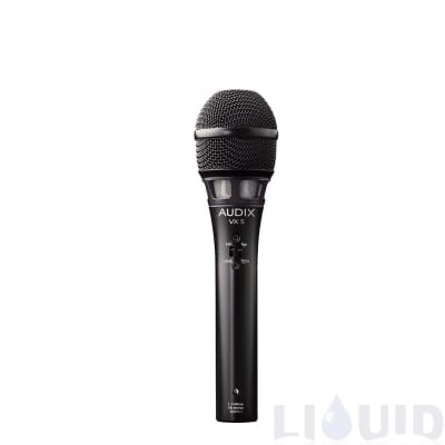 Audix VX5 Supercardioid Handheld Condenser Vocal Microphone for Stage Singers - Black