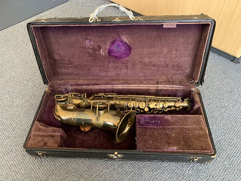 Livegym.1025　Crampon EVETTESCHAEFFER Evette & Schaeffer/Buffet Crampon, Vintage Alto Saxophone