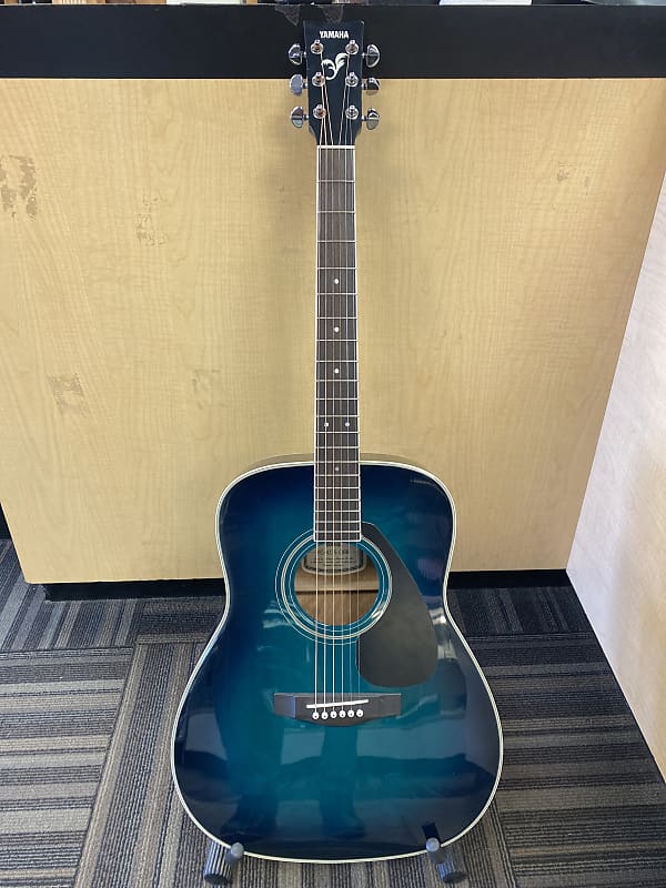 Yamaha FG-423S OBB Blue to black burst | Reverb