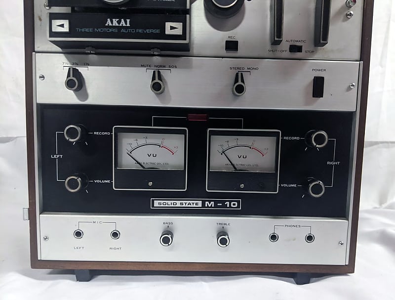 Bulk magnetic tape eraser? I recently inherited an Akai M-10 from