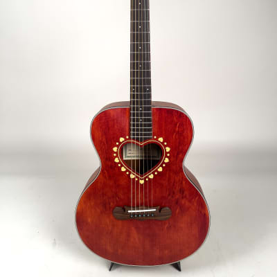 2023 CAF-85H FADED RED Zemaitis Acoustic Guitar W/GIG BAG AND STRAPS ronnie lane image 2