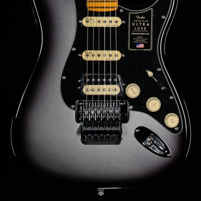 Fender Ultra Luxe Stratocaster Floyd Rose HSS Maple Fingerboard Silverburst (854) image 3