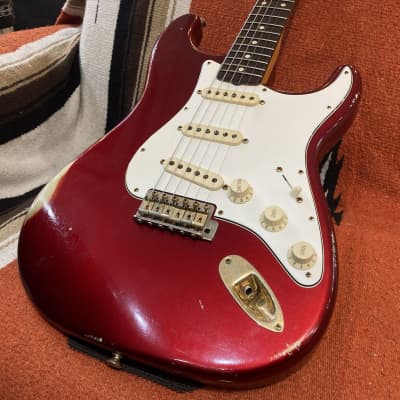 Fender Custom Shop 1960 Stratocaster Relic Candy Apple Red Built By Yuriy Shishkov [SN R55093] [10/25] image 4