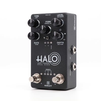 New Keeley HALO Dual Echo Delay Andy Timmons Singature Guitar Effects Pedal image 3