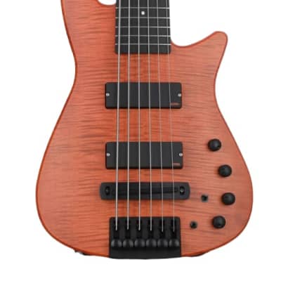 NS Design CR6 Bass Guitar, Amber Satin,
Fretless, Limited Edition, New, Free Shipping, Authorized Dealer image 8