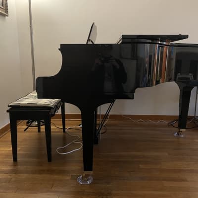 Yamaha GA1E baby grand piano 2000-2001 - Black image 3