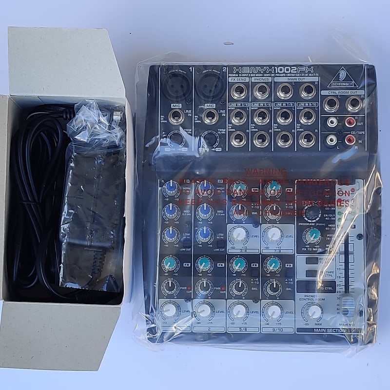 Behringer XENYX 1002B 10-Channel Audio Mixer Bundled +K240 Studio  Headphone, 10f 