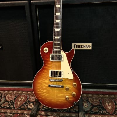 2020 Gibson Made 2 Measure 1958 Les Paul Standard Reissue First Burst image 2