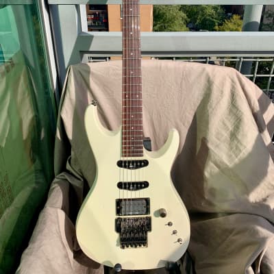 Ibanez 540P Power Vintage 1988 Guitar White Joe Satriani | Reverb