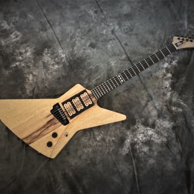 😁SUPERSATURDAY SALE!  Explorer Custom Guitar Black Diamond Jericho Hand Crafted Prototype image 2