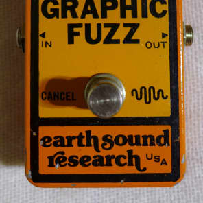Earth Sound Research Graphic Fuzz - 1970s - Ultra Rare image 2