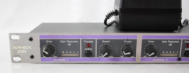 Aphex 108 Easyrider 2 Channel Automatic Compressor with