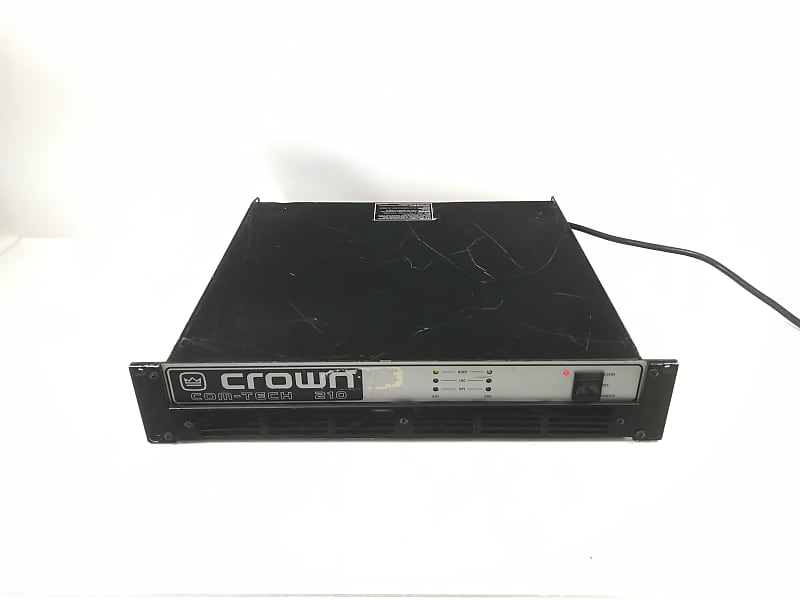 Crown Com-Tech 210 2-Channel Power Amplifier image 1