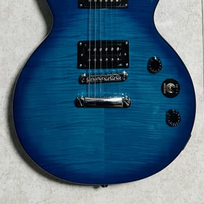 Epiphone Les Paul Special-II Plus Top Limited-Edition Electric Guitar Transparent Blue for sale