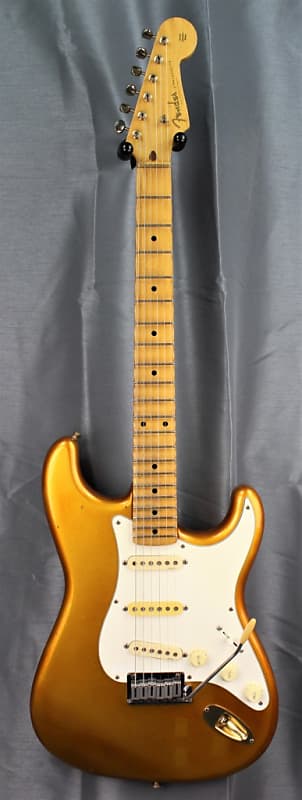 Fender Stratocaster ST'57 DSC 'order made' 1990 Y.Malmsteen - HGM Harvest Gold Metal image 1